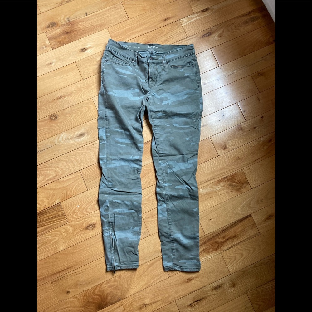 LOFT camo pants